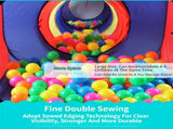 3-in-1 Kids' Pop-Up Foldable Play Tent & Adventure Tunnel Set - Giant Indoor/Outdoor Playpark with V888-ELOSUNG49722