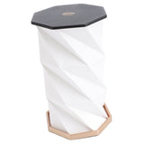 Bedside Table Lamp Dimmable Touch Lamp Battery Operated Night Light Rotating Foldable Paper Lantern V1294-YM0901-3119240154011