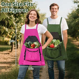 2Pack Gardening Apron, Garden Apron with Quick Release Pockets,Water Resistant Oxford with V1107-119-33140-BLU-2PACK
