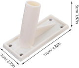 3pcs Flag Pole Holder Wall Mount Flag Stand Flag Pole Mounting Bracket Self Adhesive Flag Pole Mount V1188-YT-A-1059