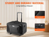 Rolling Makeup Train Case Large Storage 3 Tiers, Convenient Carry With Handle, Wheels, Strap, V952-HZBXLGS3C000ZDTHJV0