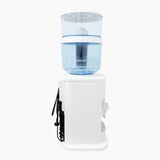 Luxurious White Benchtop Hot and Cold-Water Dispenser with Filter Bottle and LG Compressor V502-AIMEXSO1100HE20
