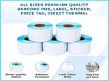 All Sizes Premium Quality Barcode POS, Label, Sticker, Price tag, Direct Thermal V63-842571