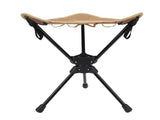 Folding Camping Stool 360 Degree Rotating Lightweight Triangular Portable Outdoor Small Chair for V1294-YM0901-3111250153413