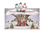 2024 Holiday Advent Calendar Dwarf Theme Countdown Calendar Ornament for Xmas Celebration Desk V1294-YM0901-3115240097511