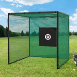 Everfit 3m Golf Practice Net Hitting Cage with Steel Frame Baseball Training PN-G001-1-BK-AB