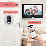1080P Wifi Smart Doorbell With Motion Detection - 4.3 Inch Visual Display PRL-5930CN