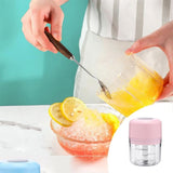 Meat Mincer under 10,Electric Ice Crusher Portable Mini Food Processor Wireless Vegetable Masher V1370-AZ4-18524