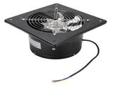 Kitchen Exhaust Fan 9.8 Inch Carbon Steel 2800RPM 80W 7 Blades Quiet Wall Mount Fume Extractor V1294-YM0901-3113250022311