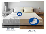 Bed Sheet Holder Clips for Thin Sheets, White, Secure Fit Fasteners V1263-JX-3899