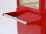 Samland 8OZ Popcorn Machine Maker on the Wheeled Cart Deck Warmer V1060-POP6A-R