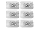 50pcs Adhesive Wall Hooks Multipurpose Clear Hanging Sticky Hooks for Home Kitchen Bathroom V1294-YM0901-3117230235611