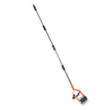 Garden Cultivator Tool Stainless Steel Lawn Reseeding Garden Tool Adjustable Handle Garden Soil V1294-YM0901-3111240306212
