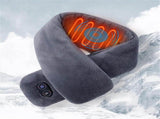Scarf Winter USB Electric Heated Collar Scarf Plush Heating Shawl Neckerchief Chunky Oversized V1370-AZ4-06618