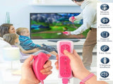 Wii Remote Controller,Wireless Controllers Compatible with Wii/Wii U ,Silicone Case and Wrist V1366-AZ2-W-11298