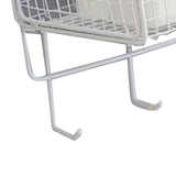 Wall Mount Storage Basket Multifunctional Iron Wall Hanging Organizer Rack with Hook for Kitchen V1294-YM0901-3117240211411
