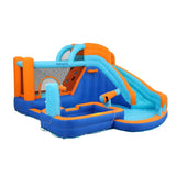 AirMyFun Kids Inflatable Pool Water Slide Park Jumping Castle Bounce 382X381CM IOT-B-83078-MC