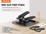 Stair Stepper, Mini Stepper for Exercise at Home, Hydraulic Fitness Stepper with Resistance Bands, V952-MNTBJWSBBSSX4567IV9