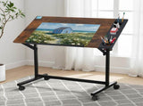 Artiss Drafting Table Drawing Desk Art Desk Multi-Functional Craft Drawing Table DRAW-DESK-04-RW
