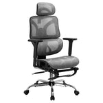 Artiss Ergonomic Office Chair Footrest Grey OCHAIR-H-FZ28-GY