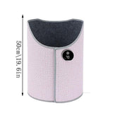 Under Desk Leg Warmer, Personal Electric Panel Space Heater with 360&deg Fully Enclosed Heating, V1366-AZ2-W-16640