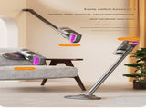 Purple 3-in-1 Cordless Vacuum Cleaner - Handheld Stick Vacuum with Mop Function, Strong Suction, V888-ELOSUNG53007