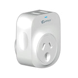 2X Sansai Travel Adaptor 2 X USB - India V274-HA-SS-STV-3013-X2