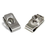 1/4"-20 U-Style Clip-On Nut, U-Type Stainless Steel 18-8 Regular Extruded U-Nut, Pack of 20 V1188-CYX-LHJ-1447