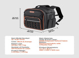 Tool Backpack, 49 Pockets, Heavy-duty Tools Storage Organizer Work Bags with Laptop Compartment & V952-GJBBBD1012INXI8UM001V0