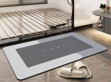 4pcsSuper Absorbent Bath Mat, Quick-drying Bathroom Mats, Super Absorbent Living Room Floor Mat , V1370-AZ4-06872