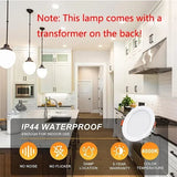 8 pcs LED Spotlight Waterproof IP44 Neutral White Light 4000K, for Bathrooms and Living Rooms V1188-MS-325-1934