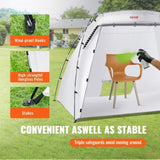 VEVOR Spray Paint Shelter Spray Paint Tent 7.5x5.2x5.2ft Portable Paint Booth DIY V952-BXSPQ906262INUCO9V0