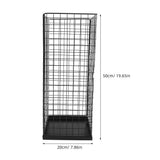 Umbrella Stands Iron 1Pack Black For Home Entryway V1369-AZ3-W-10642