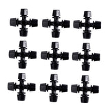 Worgeous Drip Irrigation Nozzle for Garden Use Black Plastic 20 Pieces Miniature Sprinklers V1189-LWWAL-20260327-03424