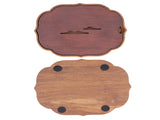 Chinese Style Bamboo Tea Tray Box with Water Storage for Kungfu Tea Set Accessories V1294-YM0718-3118210008911