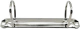 5 pieces D-shaped metal clip ring binder mechanism - set of 2 ring binders for papers, textbook, V1189-WXFBOL-142-1