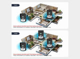 Wireless Doorbell Intercom Rechargeable Smart Intercom Doorbells for Home Real Time 3 Volume Levels V1294-YM0901-HS7009-B-2