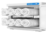 White 23L Black UV Towel Sterilizer Warmer Cabinet for Beauty Spa Salon V178-59258