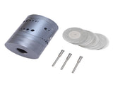 Tungsten Electrode Sharpener Head with Cut Off Slots Steel Electrode Grinding Tool for TIG Welding V1294-YM0901-3111240312411
