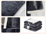 Wearable Electric Heated Blanket with Sleeves and Foot Pocket 127x177cm Smart Temperature Control V888-ELOSUNG54195
