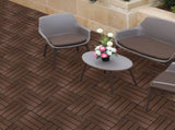 Marlow x10 Floor Tiles Plastic Decking Coffee SG1027-10-CF