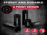 SWANLAKE 74Pcs Magnetic Nut Driver Set Impact Drill Socket Adapter Power Bit V465-66169