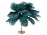 Decorative Table Lamp 30PCS Feathers USB Rechargeable Light Touch Control Desk Light Built in V1294-YM0901-3119230088513