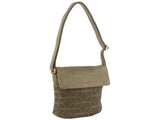 Pierre Cardin Leather Perforated Cross-Body Bag with Flap Closure - Olive V563-PC-3340-OLIVE