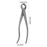 Japanese Maple Pruners Bonsai Scissor Silver 1Pack For Garden Work V1369-AZ3-W-17149