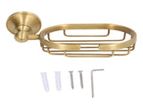 Wall Soap Dish Bottom Hollow Design Retro Style Keeping Tidy Decorative Practical Copper Stainless V1294-YM0626-3112220088411