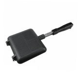 Nonstick Black Aluminum Alloy Sandwich Maker Pan for Home Kitchen Cooking and Grilling V1366-AZ2-W-20318
