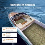 Boat Flooring, EVA Foam Boat Decking 94.5" x 23.6", Non-Slip Self-Adhesive Flooring, 31.1sq.ft 2 V952-CBZZFHPMDDCL3Y820V0