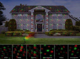 Christmas Laser Projector Light with 12 Dynamic Red & Green Patterns, IP44 Waterproof for Outdoor V1341-ZY-CV7SJYTQ-MULTICOLOR