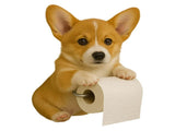 Darzheoy Dogs Toilet Roll Holder Series, 3D Resin Cute Dog Towel Rack, Wall Mouted Toilets Paper V1189-WXFWAL-20260326-02521